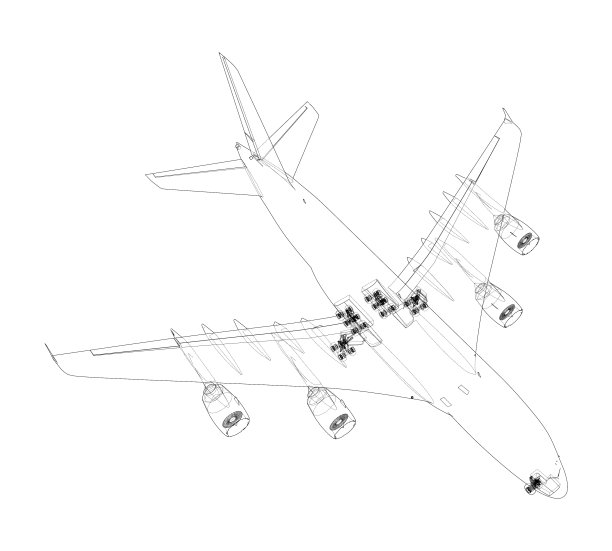 客机3d渲染图片下载