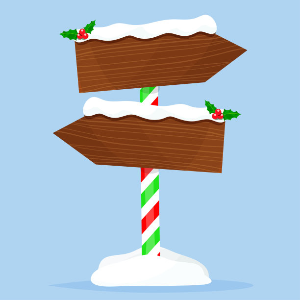 圣诞木签图片下载