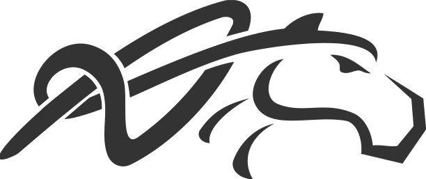 马字母模板上一个孤立的图标徽图片下载