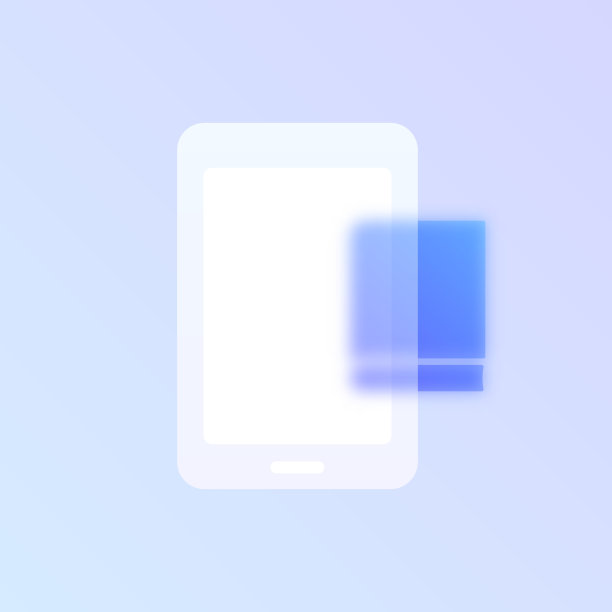 E学习玻璃形态时尚的风格图标。智能手机与书透明玻璃颜色矢量图标与模糊。为网页和UI设计，移动应用程序和推广业务横幅和海报图片下载