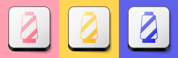 线轴上的等距缝纫线图标孤立图片下载