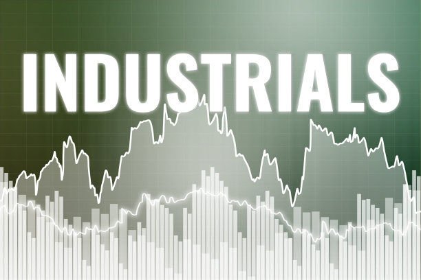 绿色金融背景下的工业。3 d渲染。软的焦点。金融市场的概念图片下载