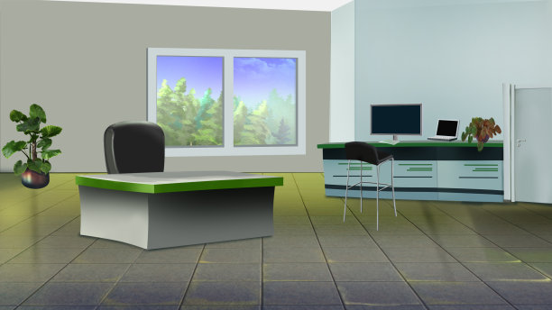 银行办公室内部图片下载