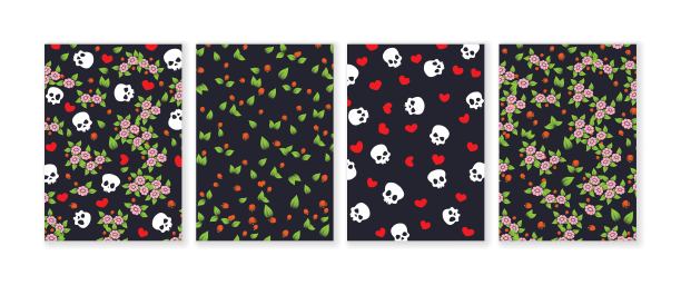 一套四样墙纸图片下载