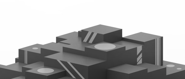 抽象的背景。平台设计和商业概念的创意想法和成功阶梯。复制空间，数字，横幅，网站-3d渲染图片下载