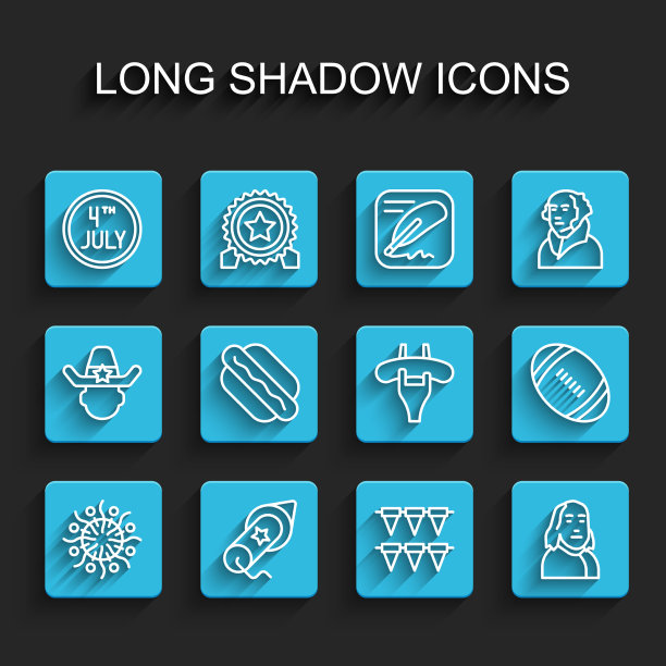 以7月4日为日期设置线烟火日历图片下载