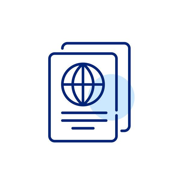 护照，国际旅行证件。像素完美，可编辑的笔画线艺术图标图片下载