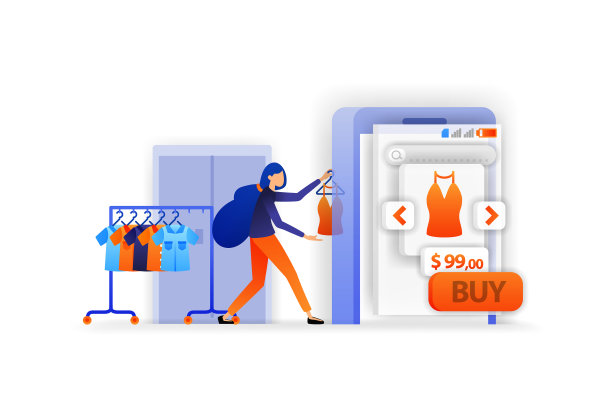 在网上市场出售展示衣服图片下载