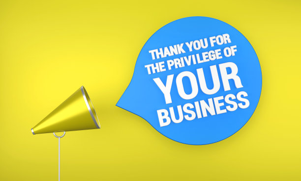 扩音器和商业客户信息的语音泡沫。图片下载