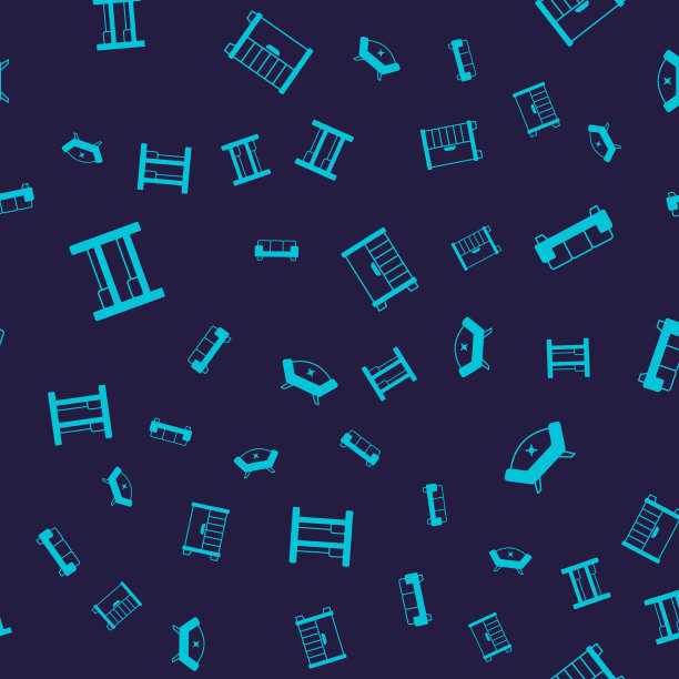 双层床、沙发、衣柜和衣柜都设为无缝图片下载