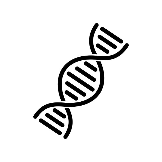 轮廓风格的DNA图片下载