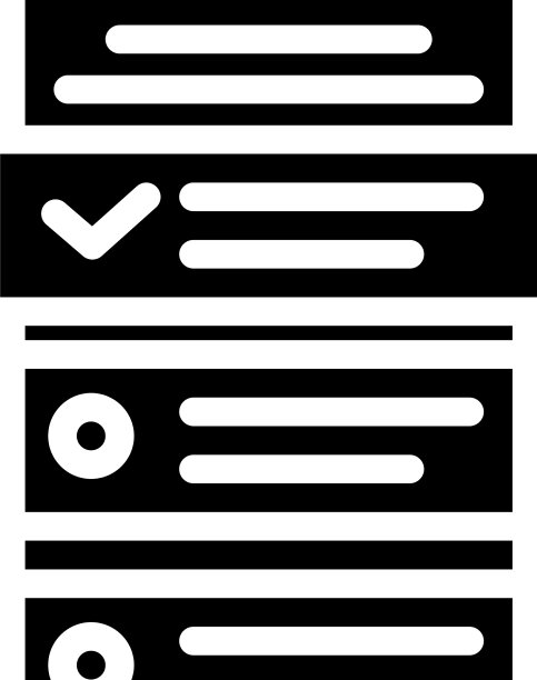 任务列表字形图标图片下载