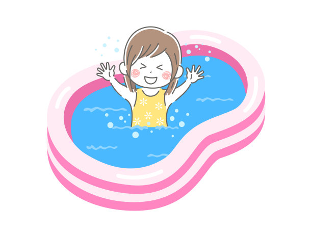 儿童池。图片下载