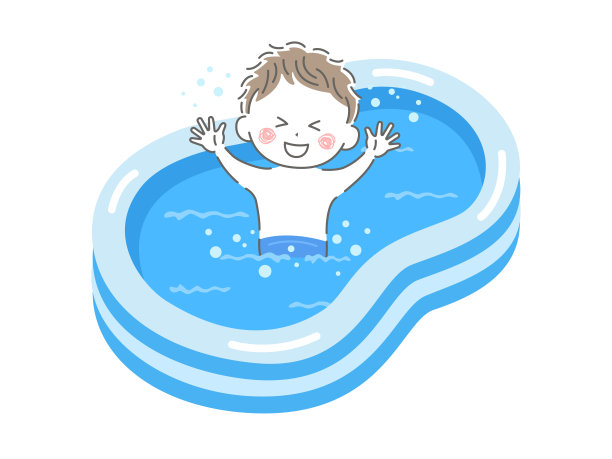 儿童池。图片下载