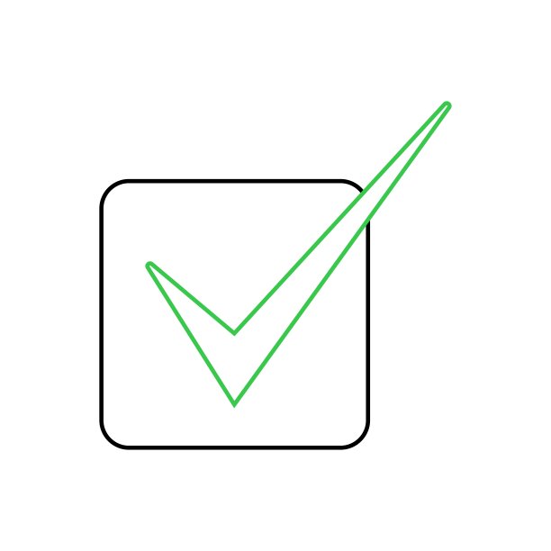 好的图标。好的。矢量图图片下载