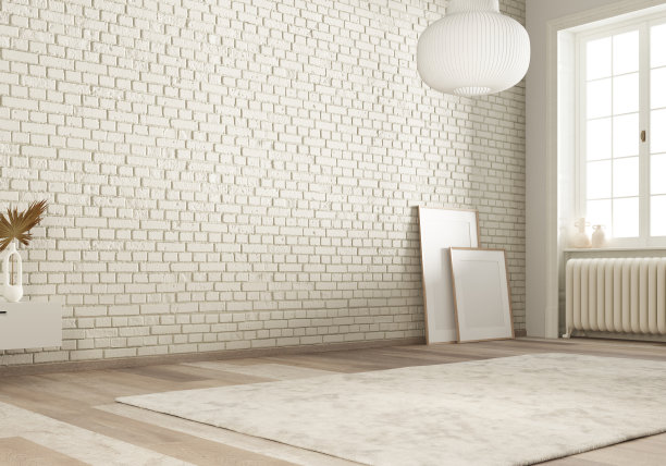 带有自然光的空房间图片下载