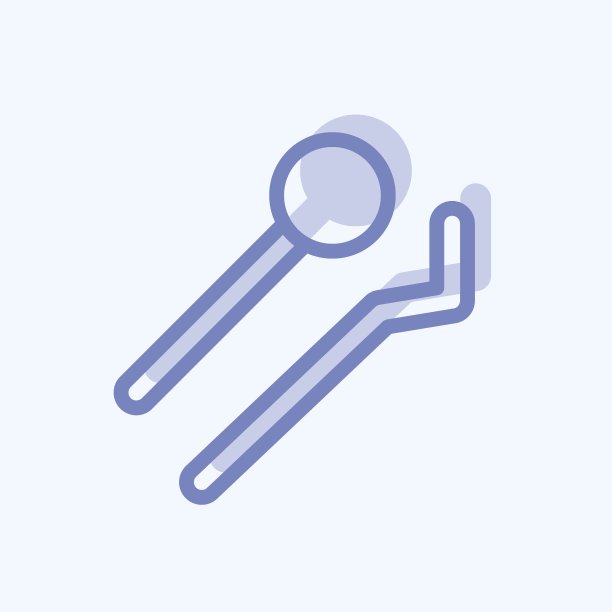 图标工具。适用于医药标志。两个音调的风格。简单的设计可编辑。设计模板向量。简单的说明图片下载