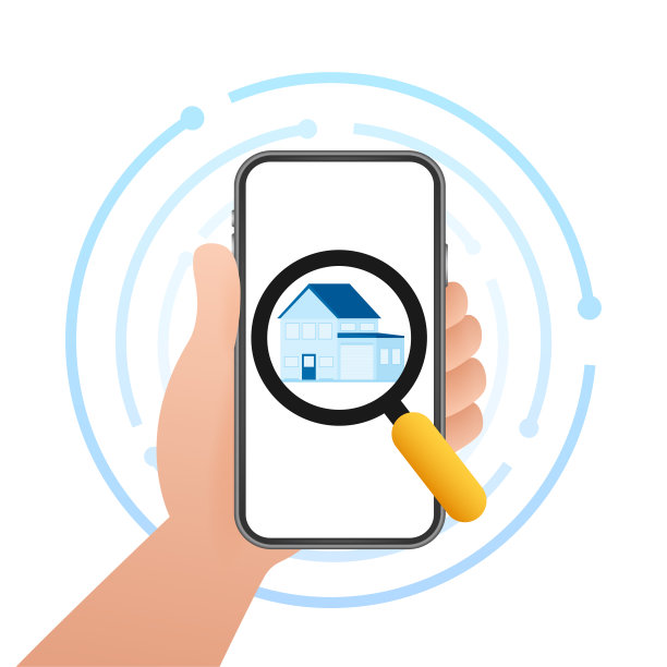 不动产评估。等距的业务概念。房地产、抵押、贷款概念图片下载