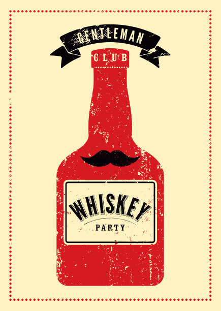 酒吧或理发店的绅士俱乐部标志图片下载