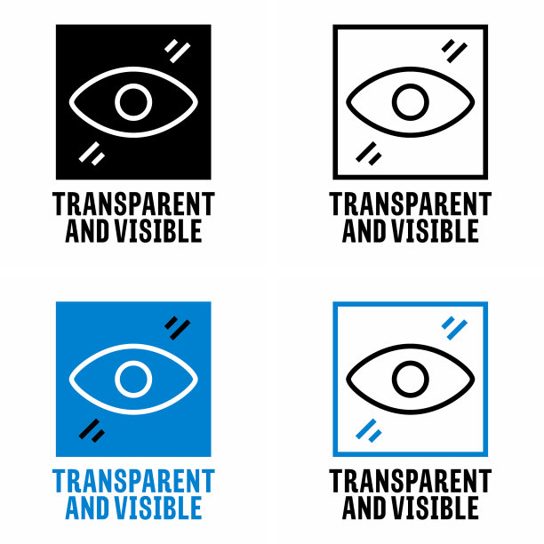 透明可见的信息标志图片下载