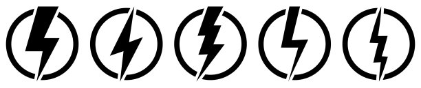 闪电图标设置图片下载