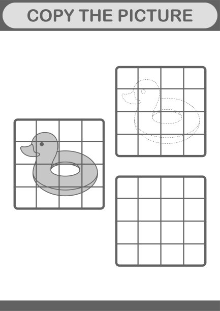 用充气鸭复制图片。工作表对孩子图片下载