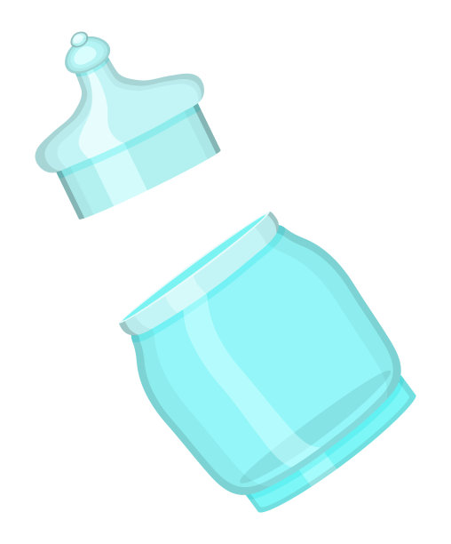 玻璃罐液体和散装自制，生态生活方式，可持续，可重复使用，零浪费的概念图片下载