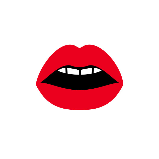 性感女人红唇女开美女嘴图片下载