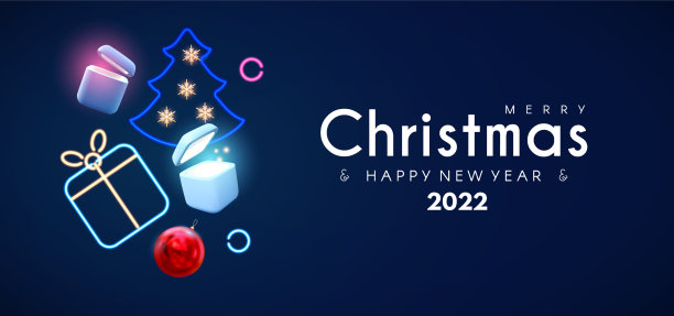 圣诞快乐，新年快乐图片下载