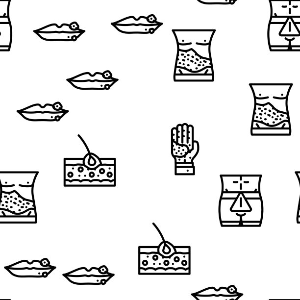 皮肤病是人类健康的无缝问题图片下载