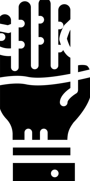 白癜风皮肤病象形图标图片下载