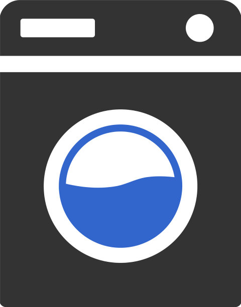 洗衣机图标设计图片下载