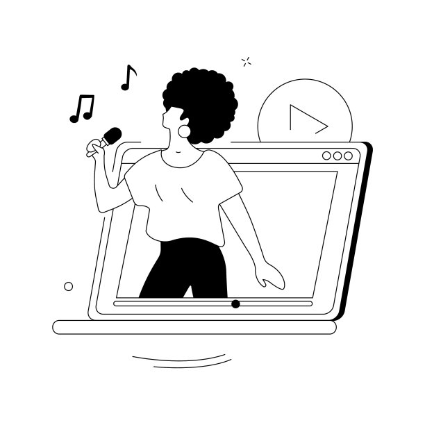 音乐视频抽象概念图片下载