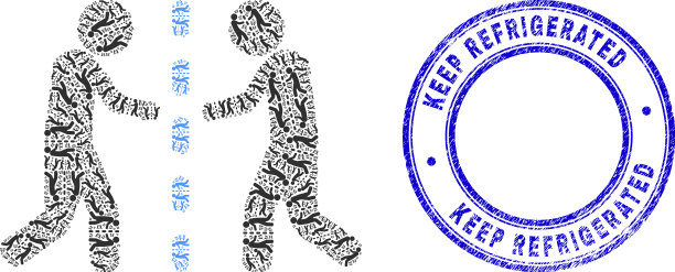 Grunge保持冷藏水印和会议图片下载