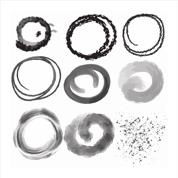 涂鸦设计元素孤立图片下载