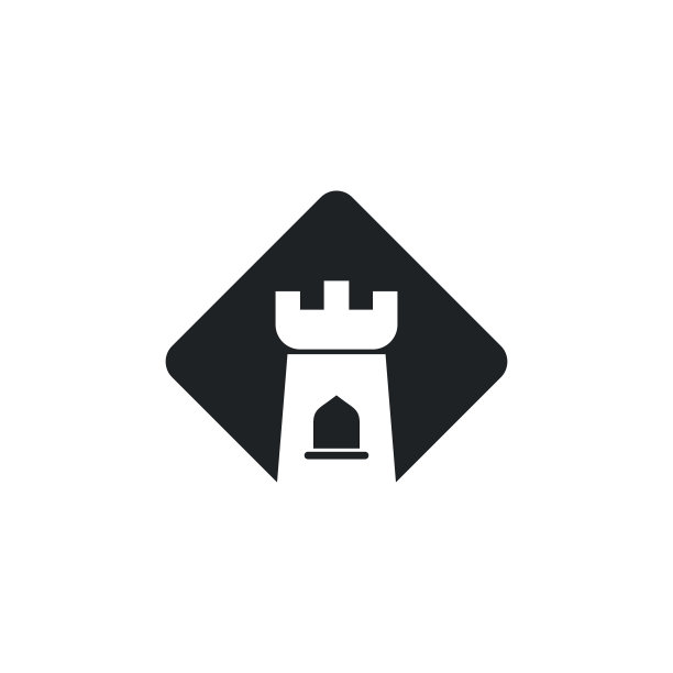 城堡标志图标设计图片下载