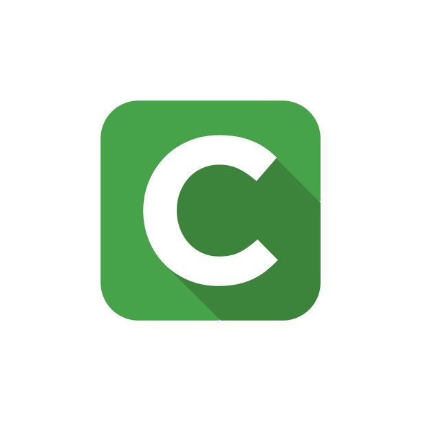 字母文字符号扁平化图标c字母带长图片下载