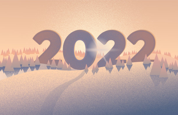 圣诞海报冬季景观贺卡图片下载