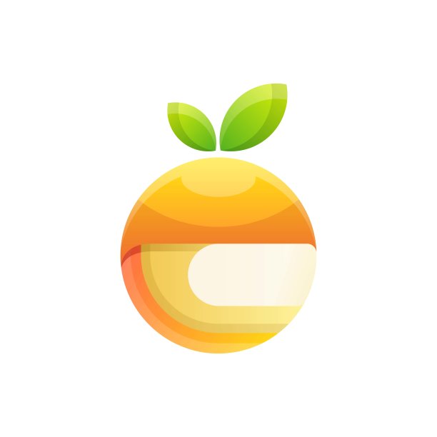 矢量插图橙色渐变彩色风格。图片下载