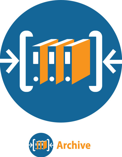 归档标志设计图片下载