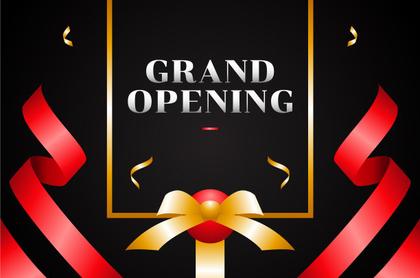 盛大的开幕设计背景欢迎图片下载