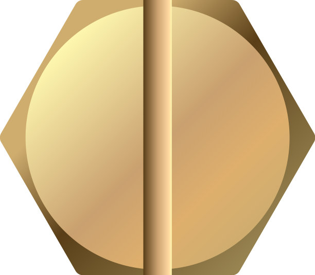 六角螺栓头顶开槽金针图片下载