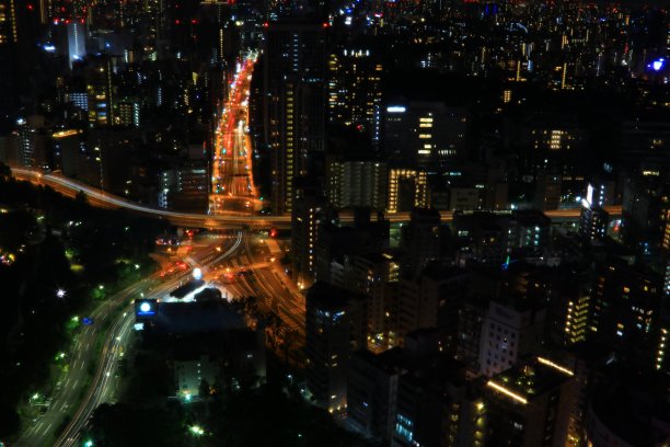 日本的夜晚图片下载