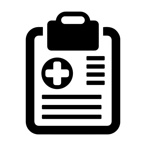 写字板、病人图表、病人档案图标图片下载