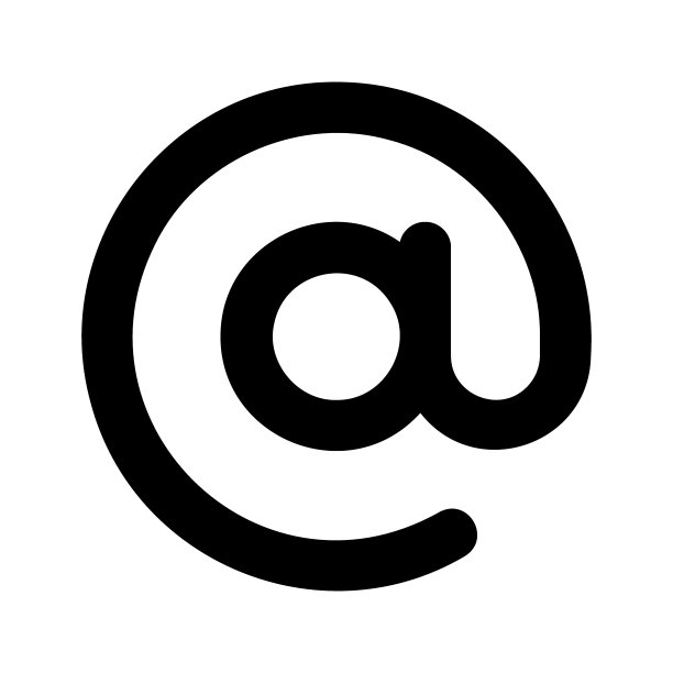 在信号图标。电子邮件地址标志图标孤立的白色背景。向量EPS 10图片下载