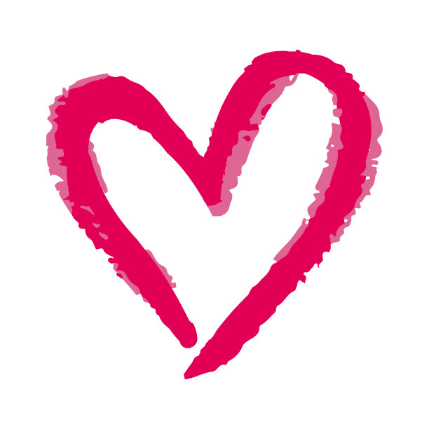 图标在手绘风格的蜡笔画图片下载