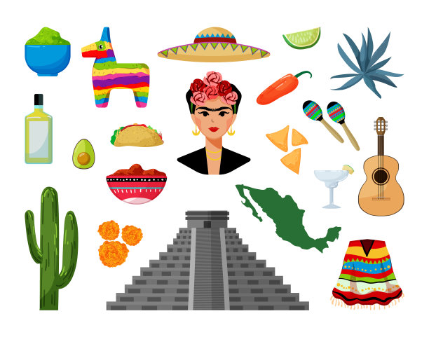 一组墨西哥联想图片下载