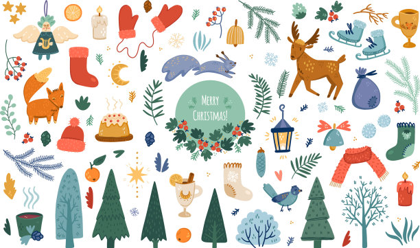 非常适合圣诞节和新年图片下载