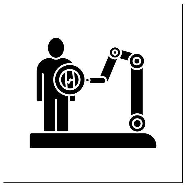 Ai在医学上的字形图标图片下载