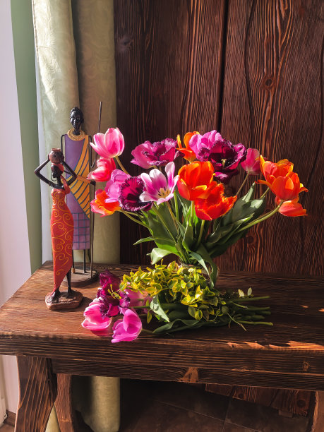 家居装饰和插花。图片下载